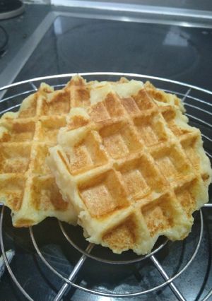 Une photo de Gaufre de pomme de terre