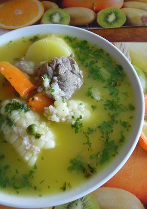 Una foto de Sopa de morón | Estilo James Salaz