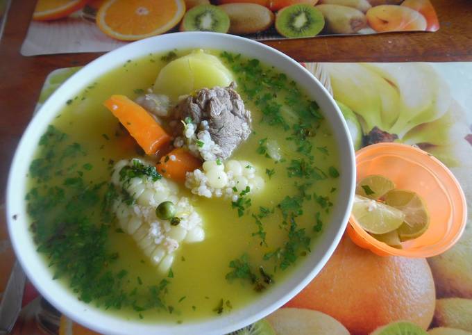 Sopa de morón | Estilo James Salaz