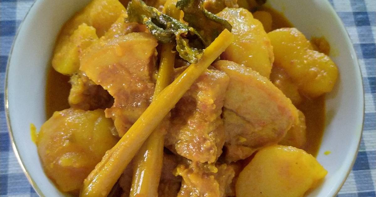 90 resep  babi  bumbu kuning enak dan sederhana Cookpad