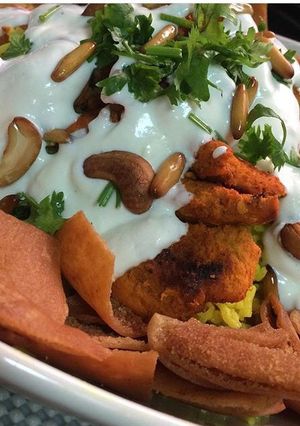 صورة لوصفة طريقة عمل فته دجاج تندوري