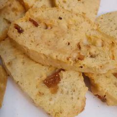 A picture of Sugar free Biscotti with figs & fennel. Airfryer.😋😋.