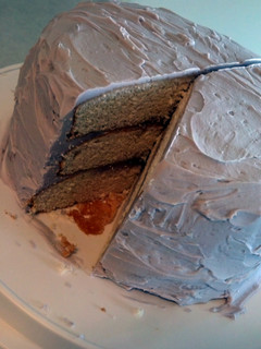 A picture of white cake.