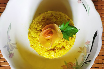 Resep Nasi goreng kunyit yang Bikin Ngiler