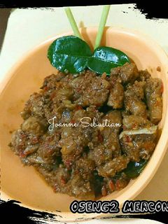 Foto resep Oseng Mercon