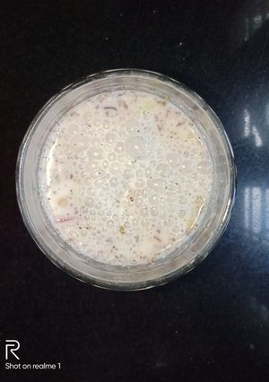 A picture of Masala buttermilk.