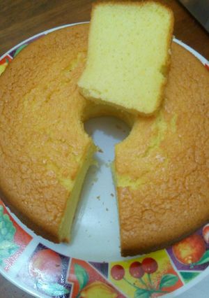 Foto resep Chiffon cake lemon