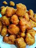 কলিফ্লাওয়ার পপকর্ন (cauliflower popcorn recipe in Bengali)