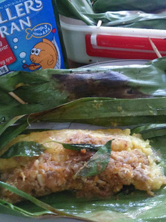 Foto resep Nasi kuning telur gurame daging bakar mpasi
