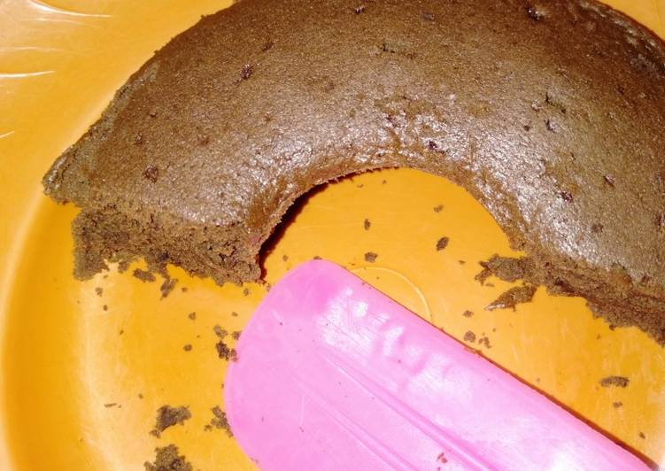 Bolu coklat air sederhana