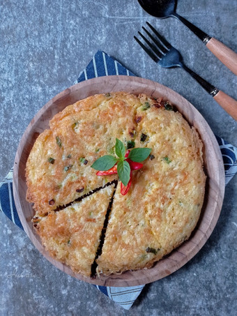 Cara Gampang Menyiapkan Omelet bihun yang Lezat