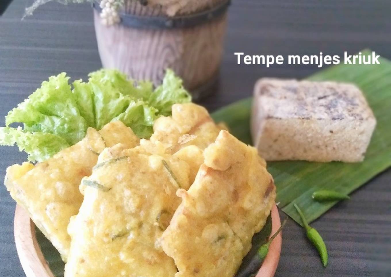 Tempe Menjes goreng renyah🌾