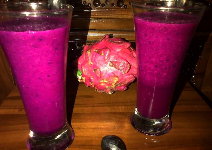 Resep Jus Buah Naga Mix Anggur Oleh Nauzaery Setyo Cookpad