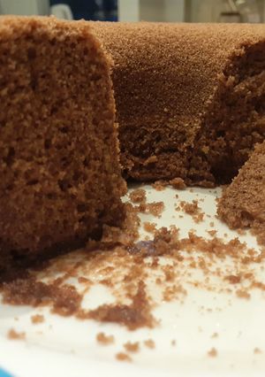 Una foto de Budín de chocolate