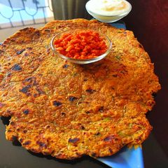 Lauki paratha A picture of Lauki paratha.