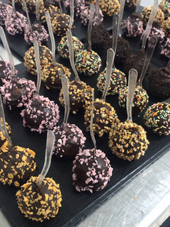 Una foto de Cakepops chocolate