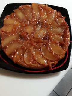 Una foto de Tarta de durazno/ manzana