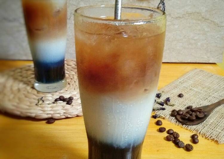 Kopi Susu Bunga Telang