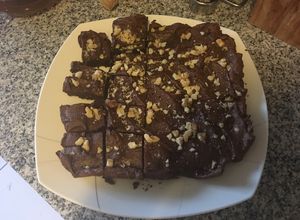 Una foto de Brownie flash