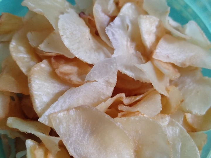 Cara Mudah Membikin Resep Keripik Singkong Original yang Bisa Manjain Lidah Anti Ribet, Lezat