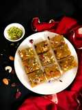 Nolen Gurer Karachi / Bombay Halwa (Halwa made of Date Palm Jaggery - Bong style)