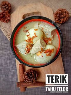 Foto resep Terik Tahu Telur
