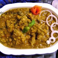 A picture of Mutton Dhansak.