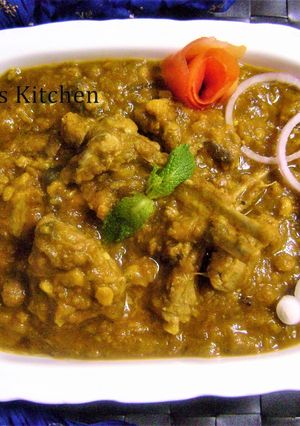 A picture of Mutton Dhansak.