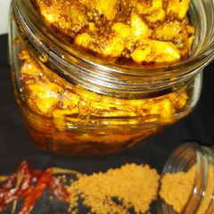 A picture of Aam ka instant kucha achaar.