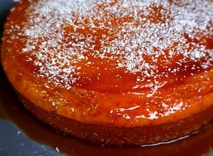 Une photo de Flan coco au airfryer