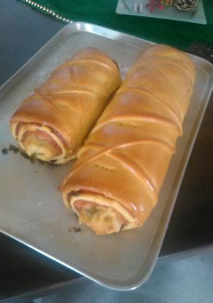 Una foto de Pan de Jamón