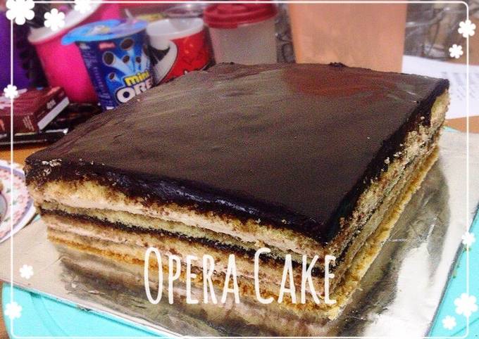 Resep Opera Cake oleh Anna Victoria - Cookpad