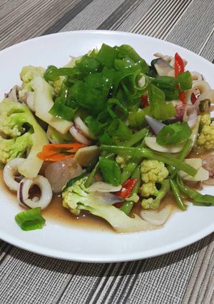 Foto resep Cumi lada hitam