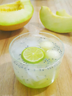 Foto resep Es Kuwut Melon