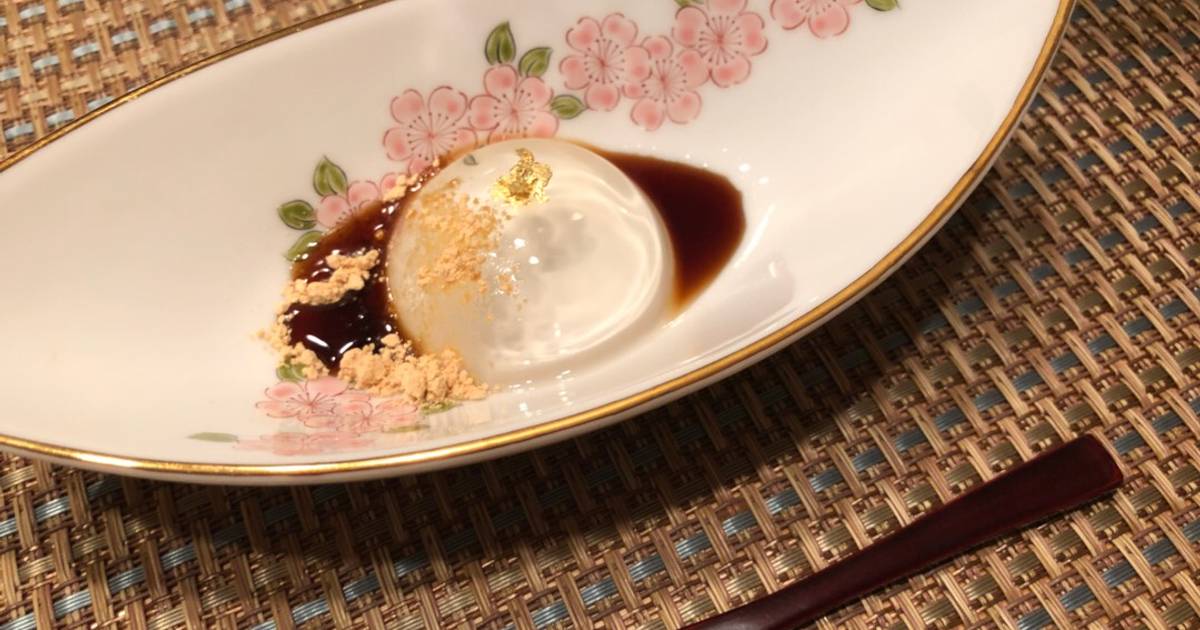 RAINDROP CAKE Recipe Mizu Shingen Mochi -- You Made What?! - YouTube