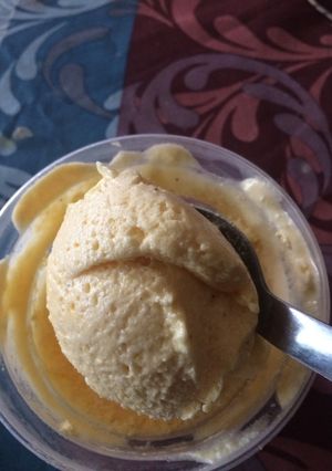 Una foto de Sorbete de fruta (parchita)
