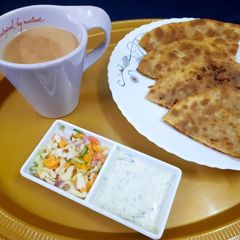 A picture of Moli ka paratha.
