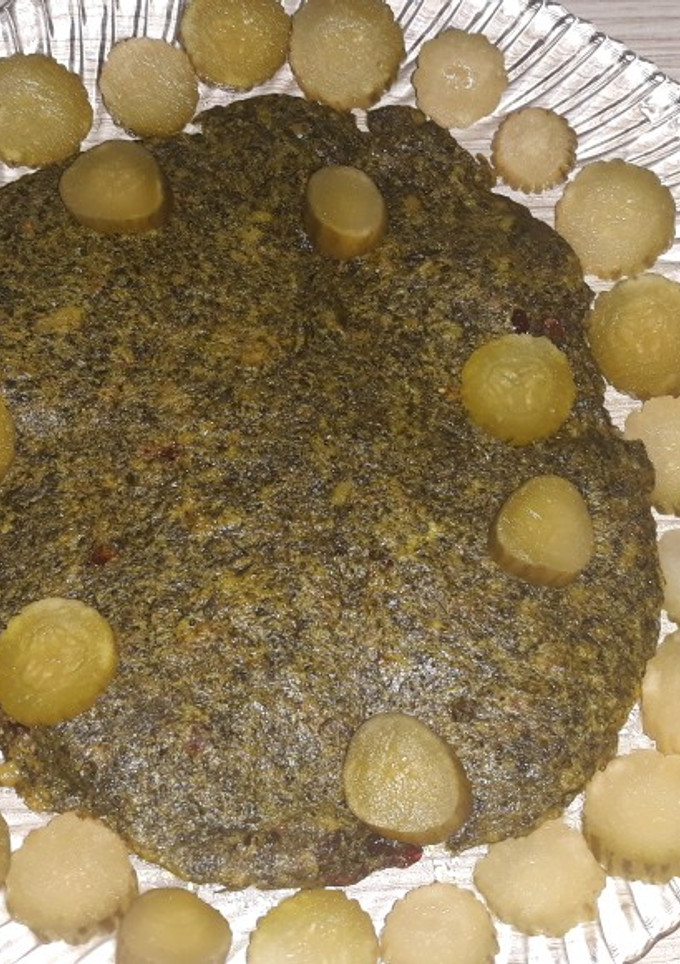 عکسی از دستور کوکو سبزی مخصوص