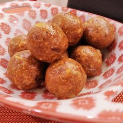 Khajur ladoo A picture of Khajur ladoo.