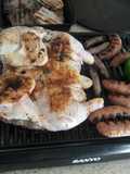 Parrillada Argentina en grill eléctrico