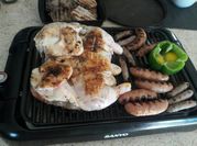 Una foto de parrillada argentina