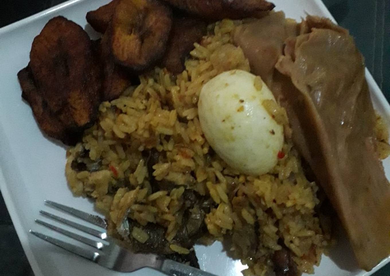 Local jollof rice