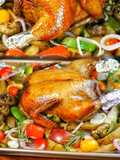 Rotisserie Chicken / Ayam Panggang Putar (Edisi Natal Tahun Baru)