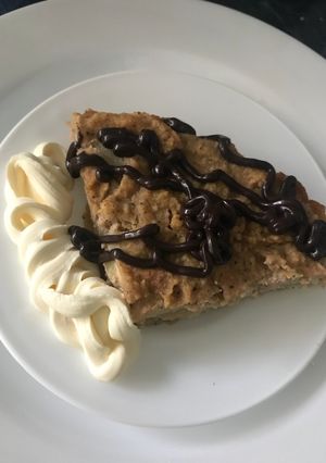 Una foto de Pastel de manzana low carb / Keto / cetógeno /