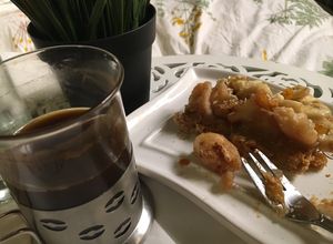 صورة لوصفة فطيرة الإجاص 🍐