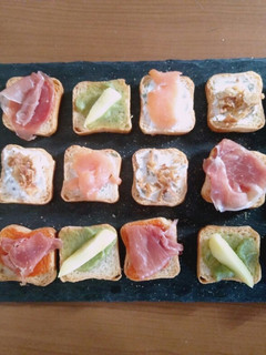 Una foto de Canapés variados