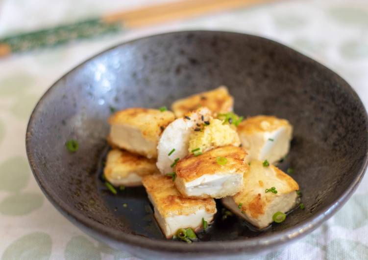 Recipe of Super Quick Homemade Agedashi Tofu 🌱 🇯🇵