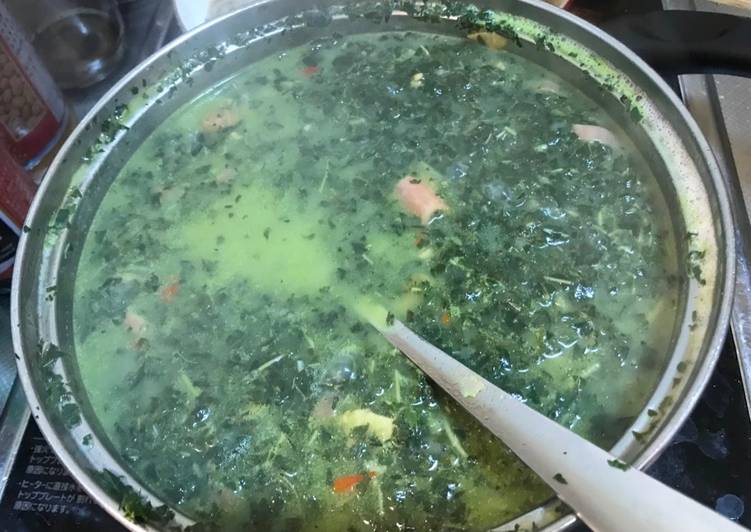 Resep Sayur Daun Singkong Tumbuk, Enak