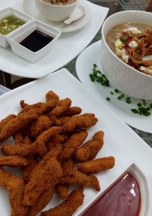 A picture of Chicken crispy strip.