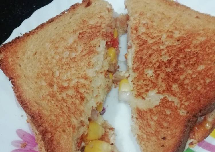 Easiest Way to Prepare Favorite Cheese Sandwich